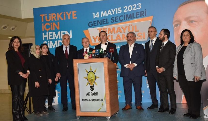 AK Parti Bursa temayülü gerçekleştirdi