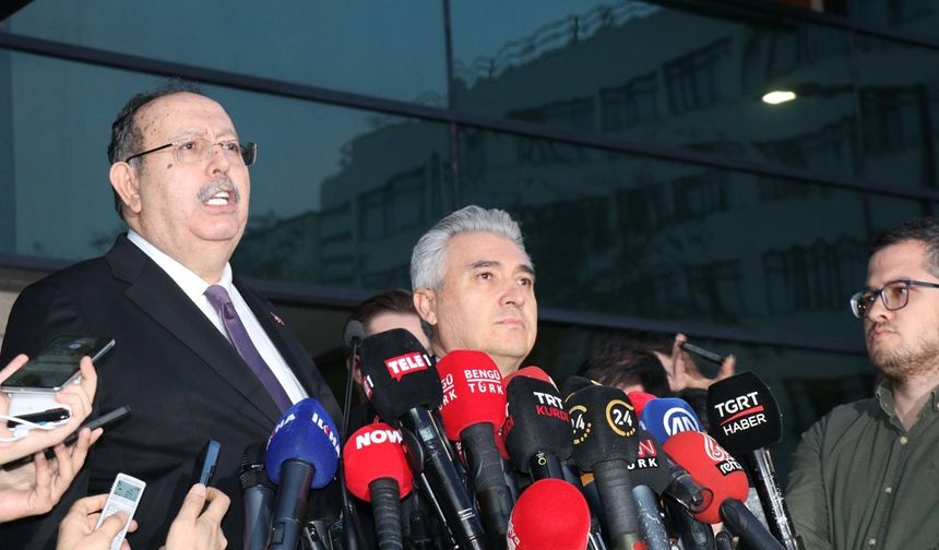 YSK Başkanı Yener: Veri akışı devam ediyor, yarın açıklama yapacağız